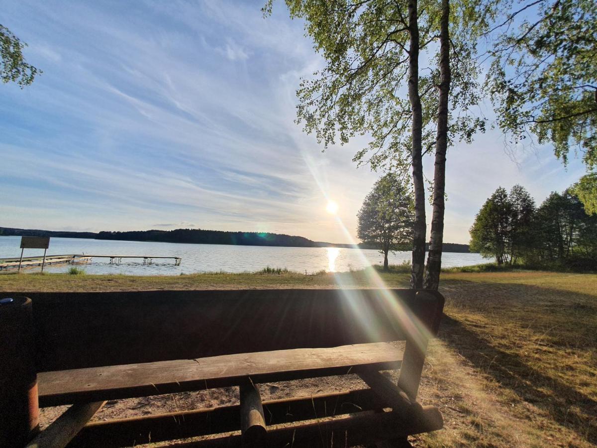 Domki Letniskowe Lesne Spa Borsk Nad Jeziorem Wdzydzkim Basen Sauna Balia Экстерьер фото